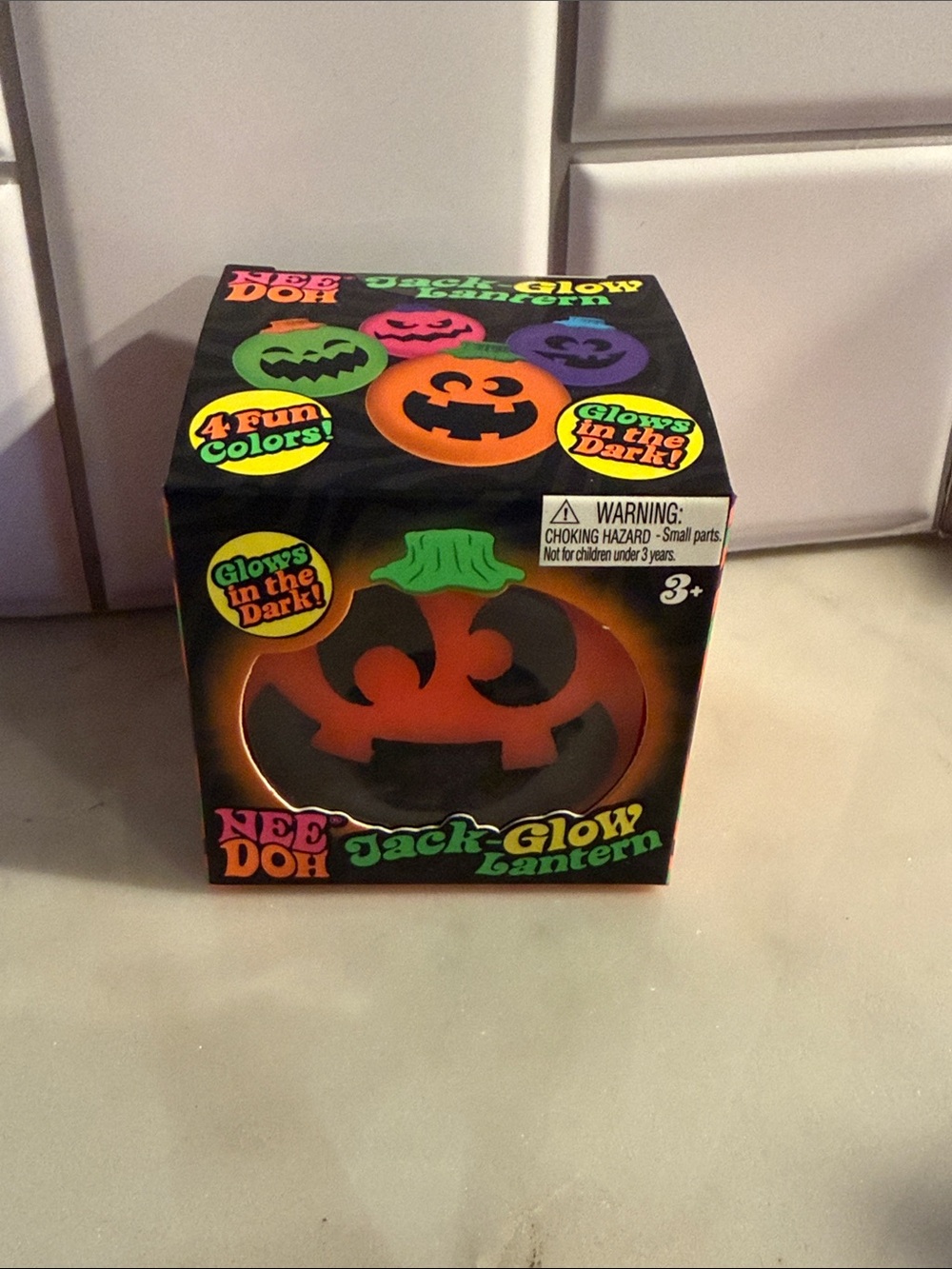 Jack-Glow Lantern Kids Toy — Orange Glow Pumpkin